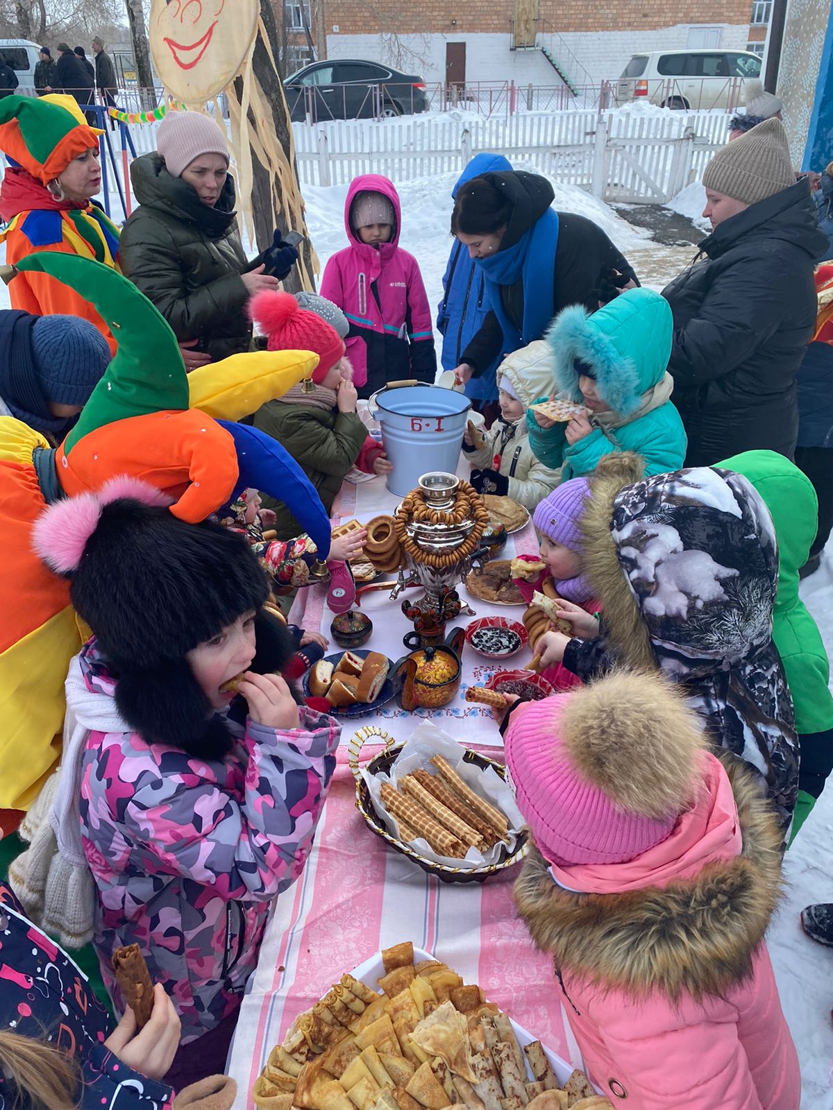 Широкая  Масленица в ДГ.